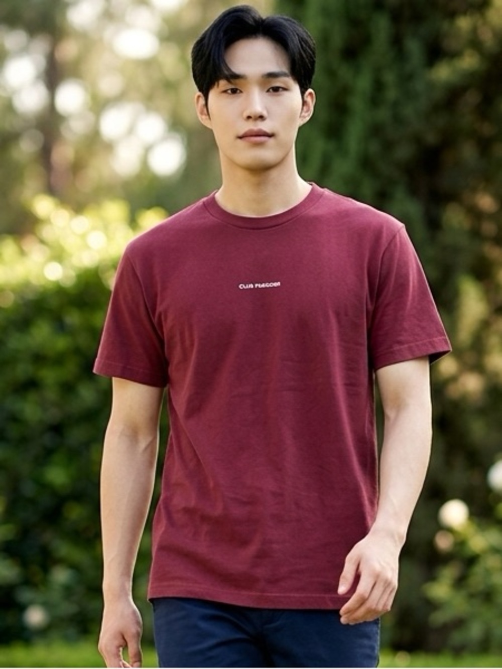 NWT Club Paradise Unisex Maroon Tee Shirt Logo Printed Hip Hop Music - Size S